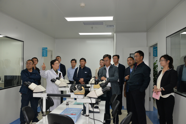 青海省海北州考察交流团来我院考察交流